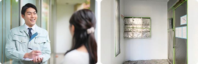 オーナー様の手間を削減する「入居者・近隣への徹底配慮」