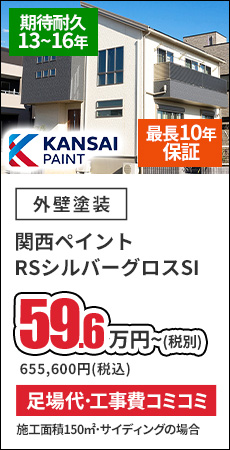 関西ペイントRSシルバーグロスSI