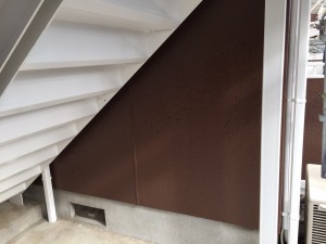 徳島　階段塗装アパート