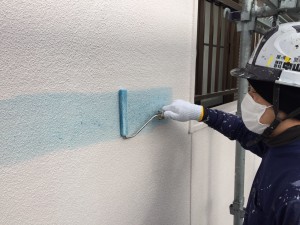 徳島県板野郡　光触媒塗装外壁