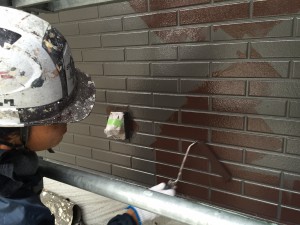 徳島市サイディング塗り分け塗装