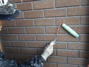 徳島市Y様邸　外壁浸透シーラー塗装