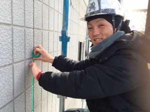 徳島県徳島市積水住宅コーキング撤去作業