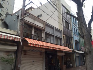 徳島市ALC五階建て構造シリコン塗装　