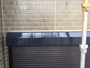徳島市Y様様邸　塗装シャッターBOX・外壁塗装