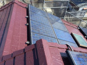 徳島市Xトップ　シリコン塗装屋根