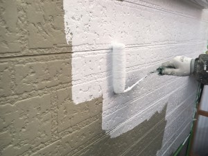 外壁下塗り　ニッペ