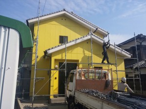 兵庫県洲本市N様邸外壁塗装ガイナ
