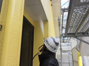 兵庫県洲本市N様邸　外壁塗装前の高圧洗浄