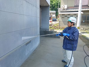 外壁パーフェクトセラミック塗装　徳島県鳴門市S様邸