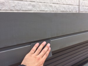 塩ビ被覆鋼板　シャッターBOX塗装