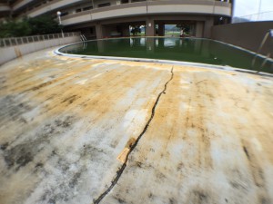 徳島県プール塗装改修工事