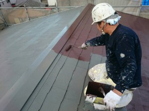 徳島県　屋根塗装