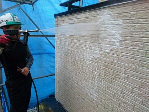 鳴門市　外壁塗装洗浄