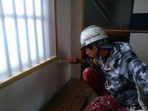 徳島県　部屋塗装