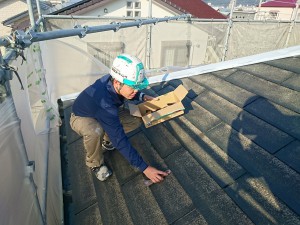 屋根縁切り工法