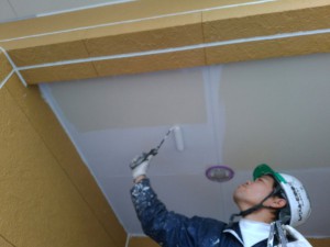 軒天井塗装