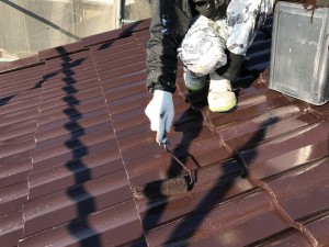 徳島市　屋根塗装