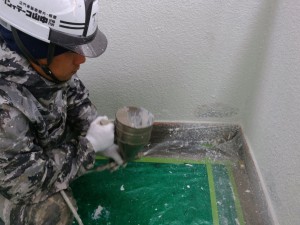  徳島県　徳島市　防水工事　マンション塗装工事　　