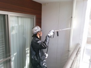 徳島県　徳島市　雨漏り調査修理修繕後　外壁塗装N様邸