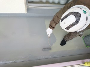 徳島県　マンションアパート外壁塗装　ベランダ防水