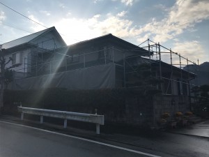 徳島市　塗装外壁　水性シリコン　O様邸