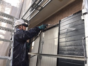 徳島県阿南市　屋根外壁塗替え　K様邸 塗装前のバイオ洗浄を行わせていただきました ^^