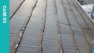 屋根材そのものが塗装に適さない素材である