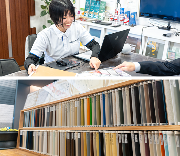 仮枠屋と塗装屋　ニュースキン製品 徳島県最大の塗装ショールーム|徳島の外壁塗装・屋根塗装なら中山