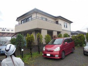 TOTO光触媒EX　徳島県徳島市外壁塗装前