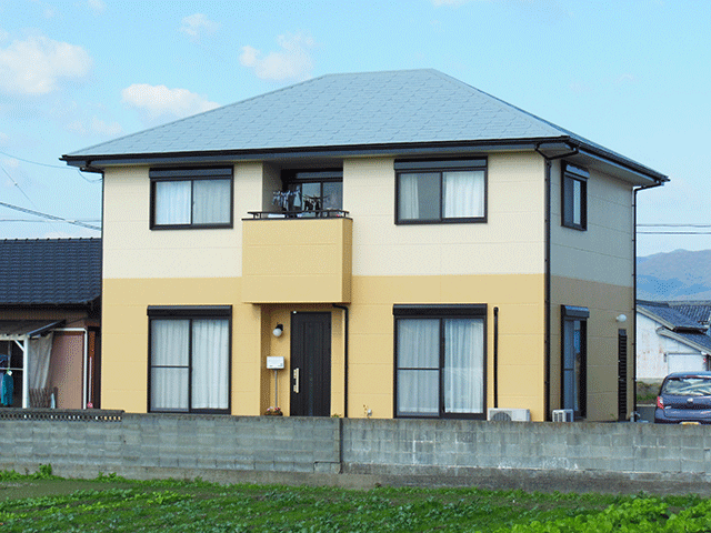 森邸　外壁塗装　施工後