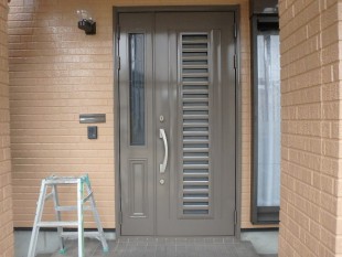 ドア塗装　徳島県鳴門市