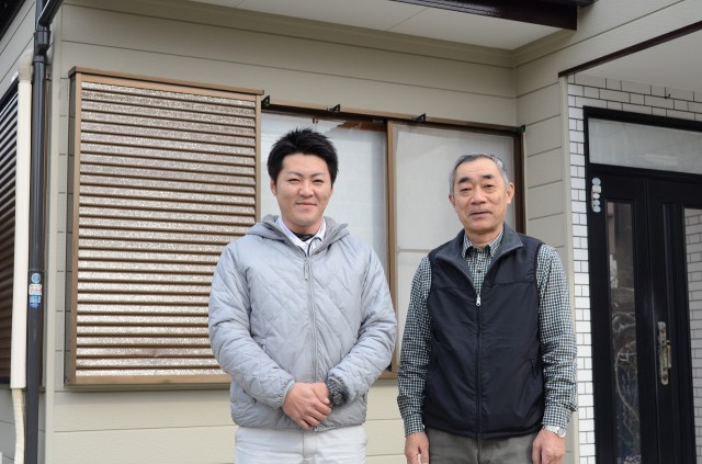 徳島県徳島市M様　外壁ガイナ塗装