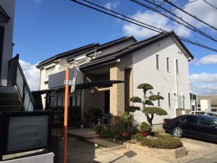 外壁貼り替え前 徳島市