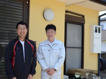 阿南市　羽ノ浦町　外壁塗装　中山コーティング　笑顔