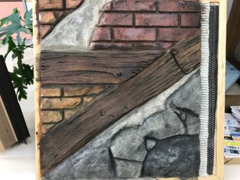 モルタル造形 とくしまし