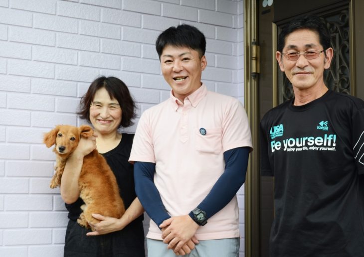 田神様　塗装完工　アンケート　阿南市