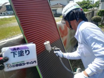 外壁塗装　株式会社中山コーティング　雨戸