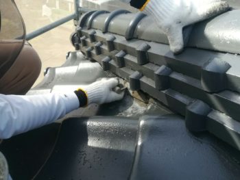 漆喰　補修　屋根塗装　株式会社中山コーティング