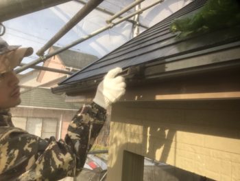 徳島　外壁塗装　中山コーティング　塗り分け　外装