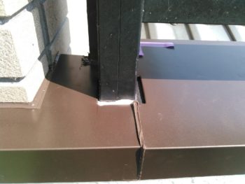 阿波市　ガルバ　中山コーティング　笠木