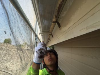 中山コーティング 徳島 あわじ 外壁塗装 樋 塗装 コーキング