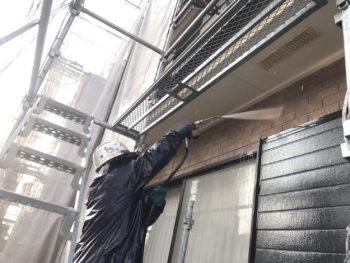 外壁塗装　外装リフォーム　中山コーティング　ガイソーパワークリーナー　徳島