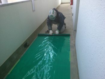 マンション 徳島 中山コーティング 改修工事