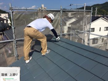 屋根塗装　徳島　塗装　中山コーティング　無機