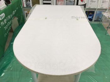 セナジー用のメッシュを貼ります。