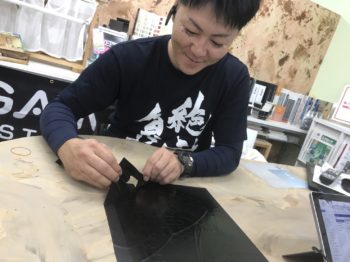 ステンシル塗装 徳島 中山コーティング