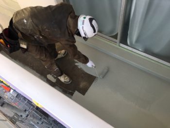 ウレタン防水 マンション 改修工事 徳島 中山コーティング