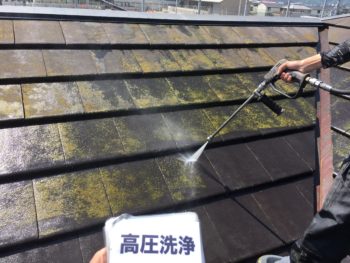 ガイソーパワークリーナー　外壁塗装　中山コーティング　徳島　塗装