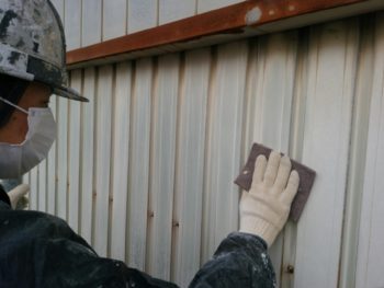 中山コーティング　塗り替え　南海テニス　塗装　徳島